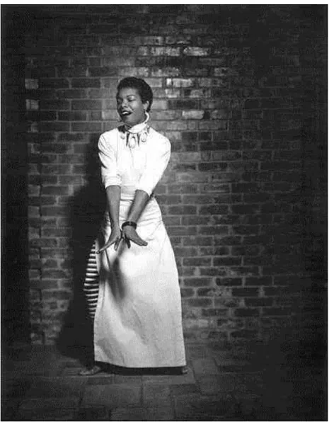 Figura  15,  concessão  do  Acervo  da  Família  Angelou-Johnson  (1956).  Maya  Angelou  (1928-)  –  DANCING  –  Calypso Heat Wave