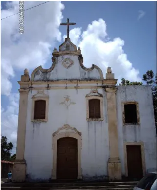 Ilustração 1 Igreja de Nossa Senhora do Rosário  da Povoação de Taquara  