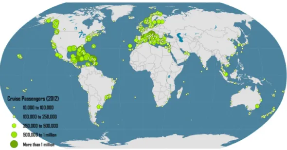 Figure 1: Cruise Passengers by Region 