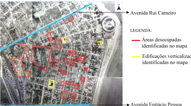 FIGURA  15.  Ortofotocarta  de  Tam algumas edificações verticalizadas ide FONTE: PREFEITURA MUNICIPA