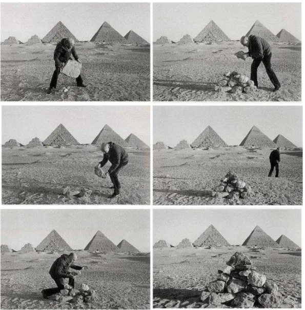 Figura 08: I build a pyramid, Duane Michals, 1978. 