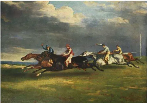 Figura 17: Le Derby d'Epsom, Théodore Géricault, 1821. 