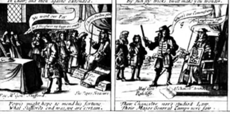 Figura 5. A true narrative of the horrid hellish Popish Plot, de Francis Barlow, 1682