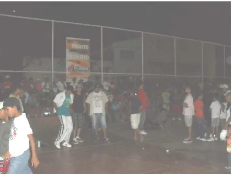 Figura 11: O “estar com” dos eventos de dança de rua em Cajazeiras, PB 