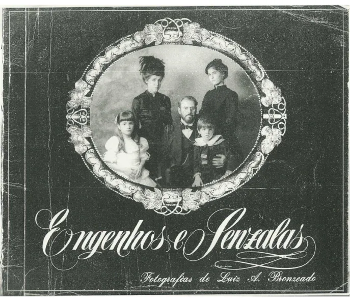 FIGURA 03 – Capa do catálogo do ensaio fotográfico  Engenhos e Senzalas