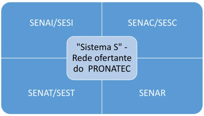 Figura 1. Sistema S  –  Ofertantes de Cursos pelo PRONATEC