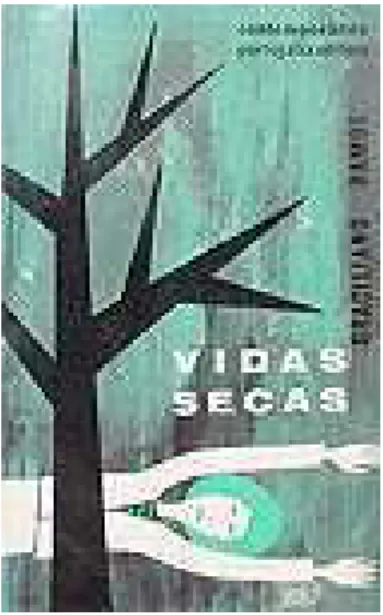 Figura 12: Capa da Edição de Vidas Secas, publicada em Portugal, em 1965, Portugália Editoria