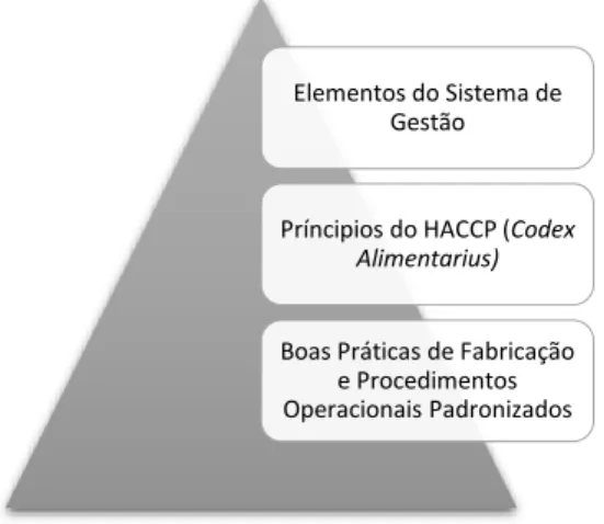 Figura 2: Organização do sistema de gestão (adaptado de CFPSA, 2016) 