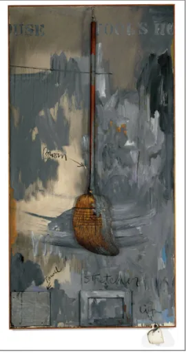 fig. 11  Jasper Johns  Fool’s House, 1962   Técnica mista                                                     