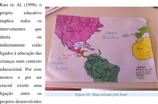 Figura 10 - Mapa deixado pelo Tomé