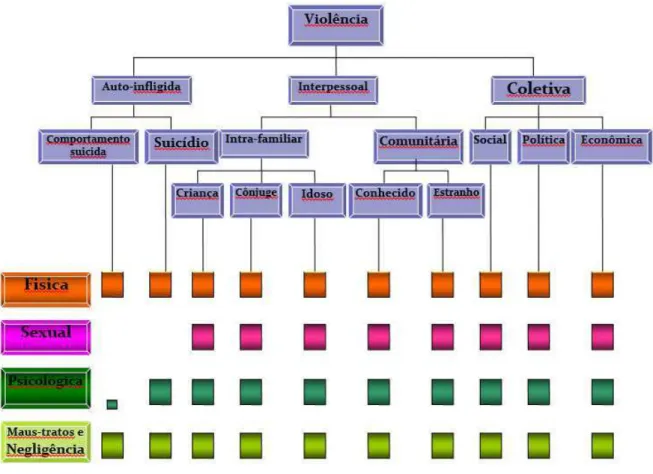 Figura 2 – Classificação das violências quanto à tipologia e natureza 