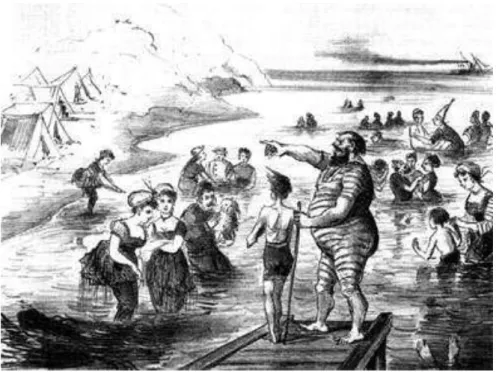 Figura 9. Banho de mar no Rio de Janeiro, final do século XIX. 