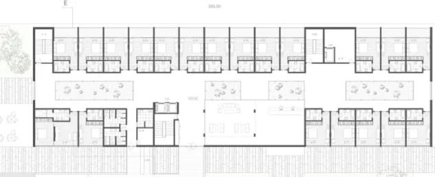 Figura 22 - Planta Piso 2 (quartos) 