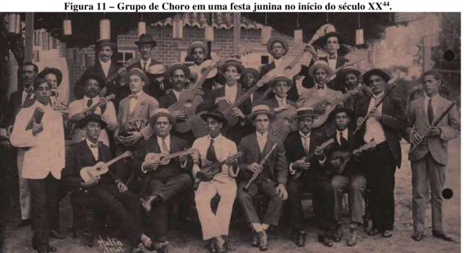 Figura 11 – Grupo de Choro em uma festa junina no início do século XX 44 . 
