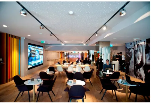 Figura  13.  Layout  Flagship  Store  Delta 
