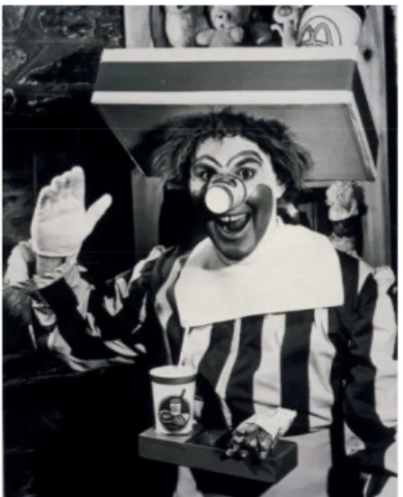 Figura 8: primeiro Ronald McDonald 