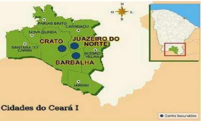 Figura 9  –  Localização do CRAJUBAR 