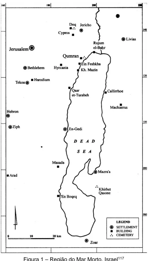 Figura 1 – Região do Mar Morto, Israel 117