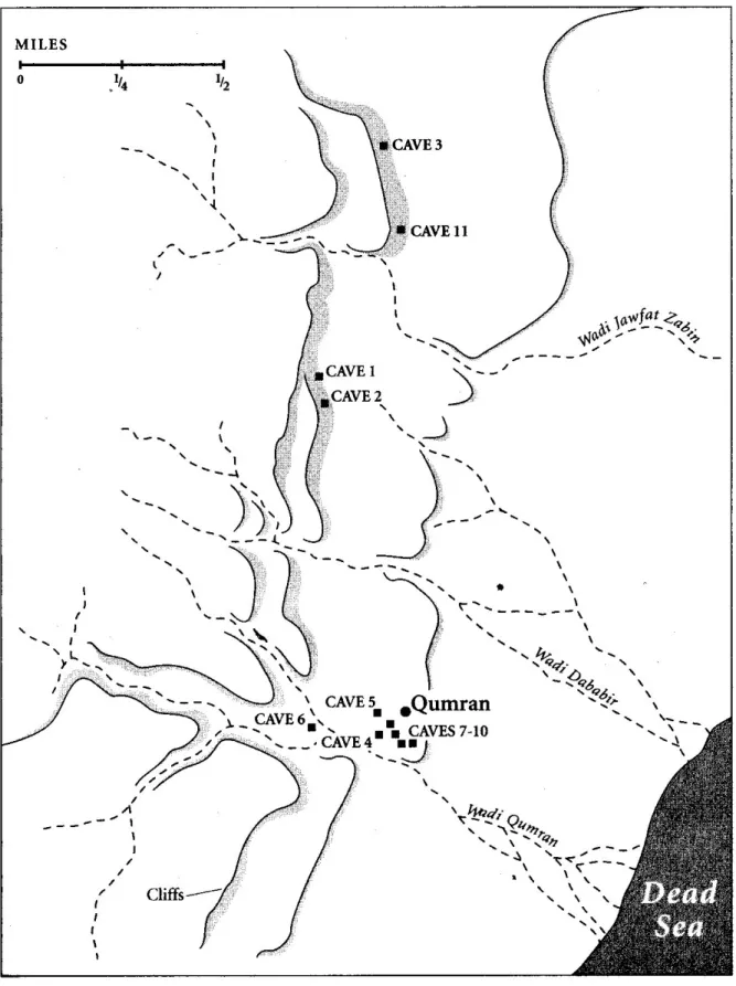 Figura 2 – Localização das cavernas de Qumran 118