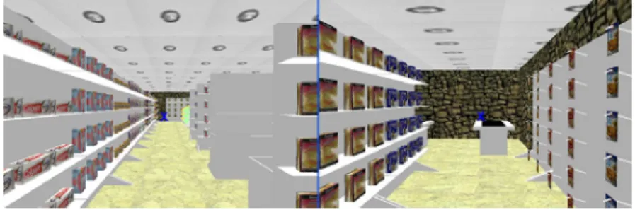 Figure 5 - Easy Grocery : 3D Visualization of Grocery Store 
