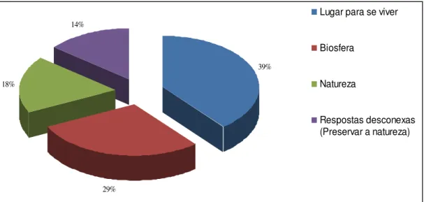 Gráfico  14-  Percepção,  sobre  o  conceito  de  Meio  Ambiente,  dos  alunos  do  2°  ano  do  Curso Técnico Agrícola do CAVN