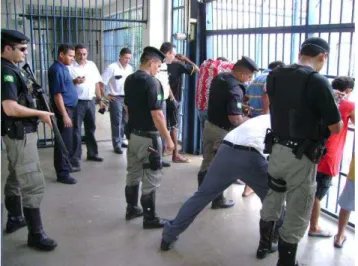 Figura 7: Chegada dos presos a PIRS  Foto: Arquivo da PIRS