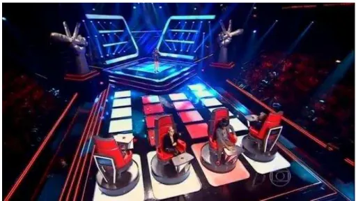 Figura 4 - Programa The Voice Brasil da Rede Globo 