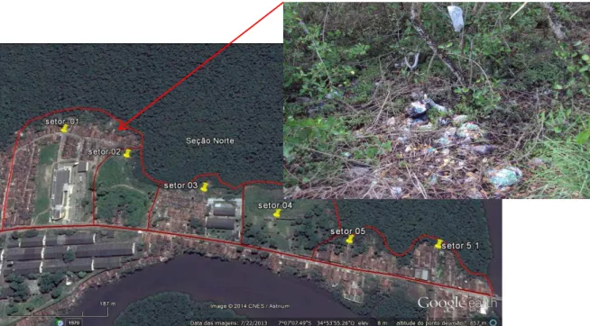 Figura 12: Resíduo doméstico, Seção Norte, Setor 01 
