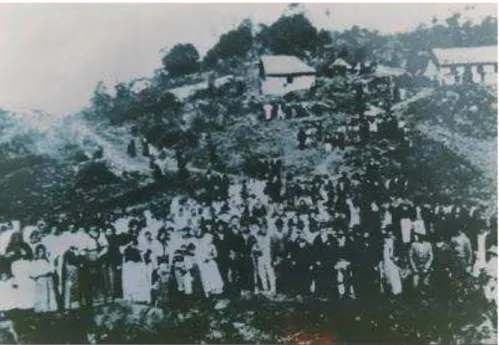 Figura 2 -Foto de quebra-quilos em Fagundes, Paraíba em 1875. 