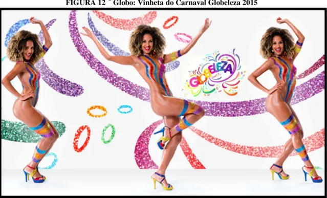 FIGURA 12  –  Globo: Vinheta do Carnaval Globeleza 2015 