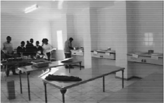 Fig. 3. Indoor solar cooker installed in Tiger Kloof, South Africa.