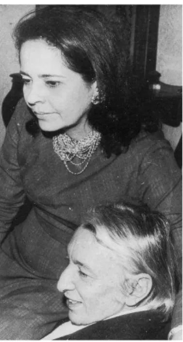 Figura  9  –  José  Condé,  já  doente, tendo ao lado a  esposa  Maria  Luiza.  Foto:  Acervo  da  família de José Condé