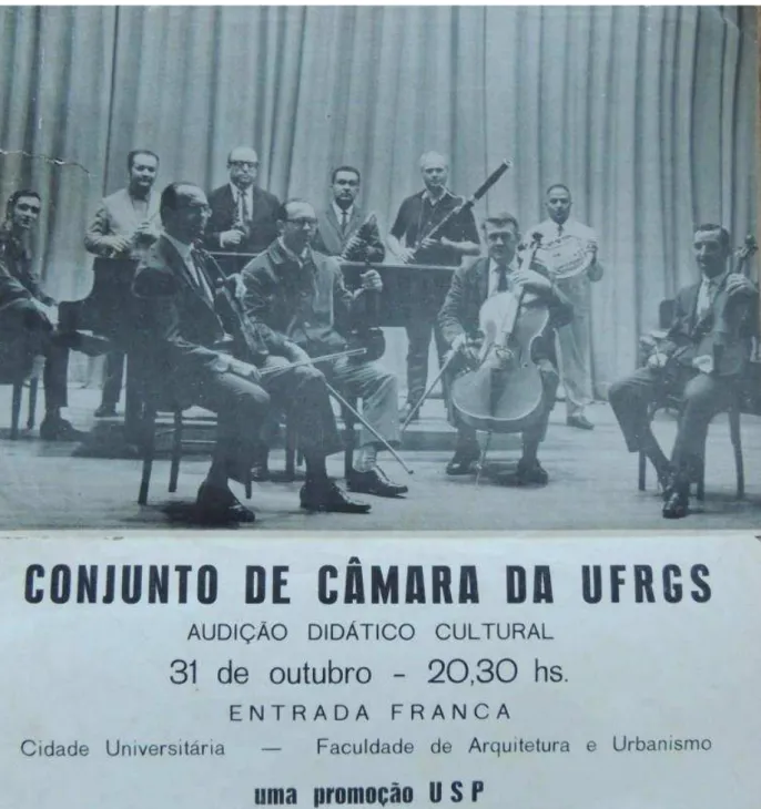 Figura 6  –  Orquestra de Câmara  –  década de 1970 (idem). 
