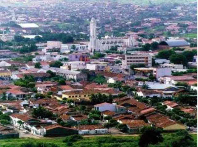 Foto 2 3 : Vista aérea da cidade de Cajazeiras - PB 