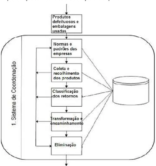 Figura 8  –  Representação do sistema de coordenação das empresas 