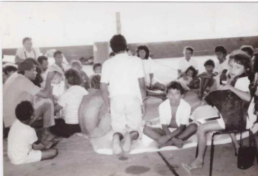 FIGURA 6 - 25 famílias ocupam a sede do INCRA em João Pessoa-PB para  pressionar as autoridades a executar a demarcação de terras indenizadas pelo  Estado  – 1989