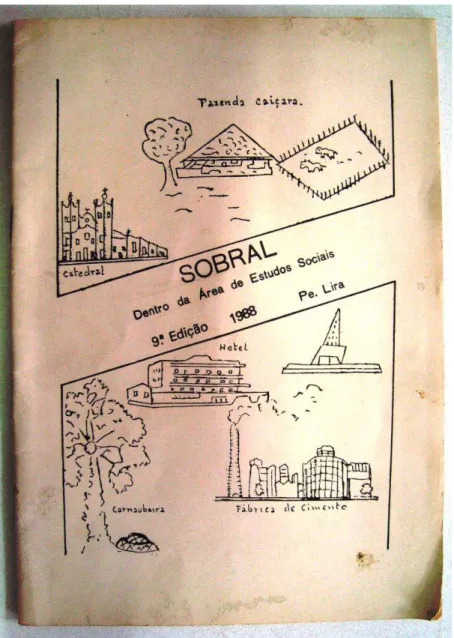 Figura 5: Capa da Cartilha Sobral dentro da área dos Estudos Sociais (1988)