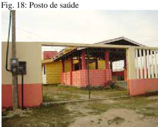 Fig. 17: Estrada dos postes           Fig. 18: Posto de saúde 