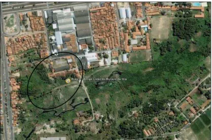 Figura 4 - Imagem de Satélite da Área do Lixão do Antônio Bezerra                   Fonte: Google Earth (2007).