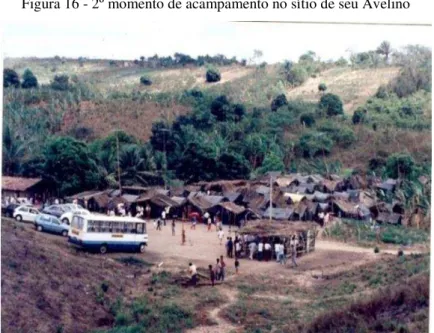 Figura 16 - 2º momento de acampamento no sítio de seu Avelino 