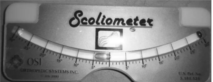 Figura 1.  Escoliômetro.