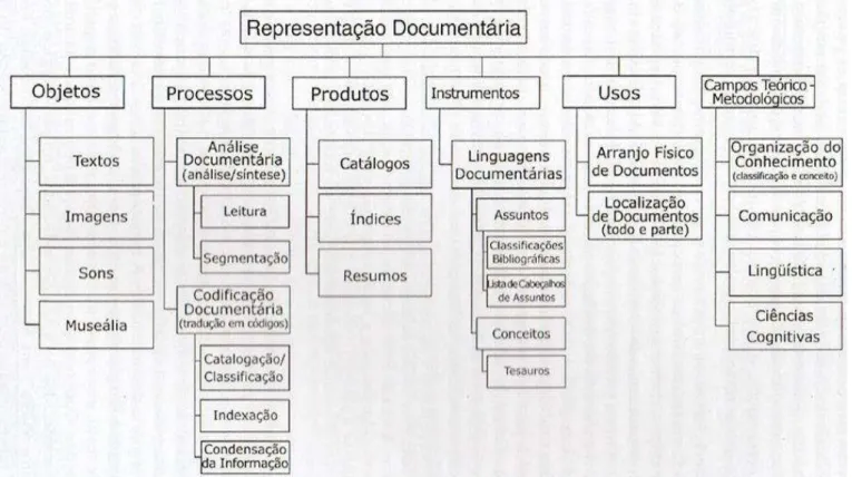 Figura 1: Quadro de Representação Documentária. 