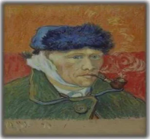 Figura 1 :Autorretrato do artista Vincent Van Gogh  Fonte: http://www.vangoghmuseum.nl/vgm/m 