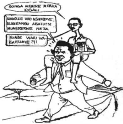 Figura 1.1 Ingratidão Tutsi “Habyarimana morrerá em março de 1994” (Kangura, Dezembro 1993, n
