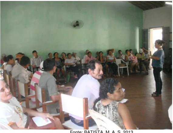 FIGURA  12:  Reunião  da  Rede  de  Agricultores  Agroecológicos  e  Solidários  do  Território dos Vales do Curu e Aracatiaçu em Itapipoca-CE 