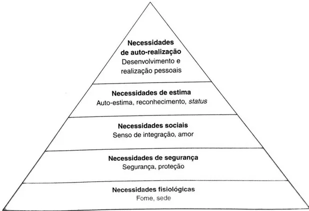 Figura 3 – Hierarquia das Necessidades de Maslow 