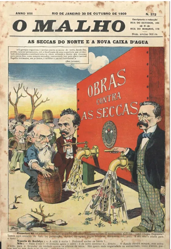 Figura 2 – Capa de O Malho de 30/10/1909 