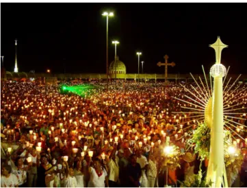 Figura 07: Procissão de Nossa Senhora da Candeias,   Juazeiro do Norte – CE (foto: Cícero Valério)