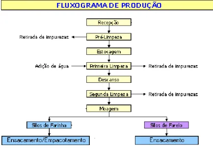 Figura 1.5. Fluxograma de produção. 
