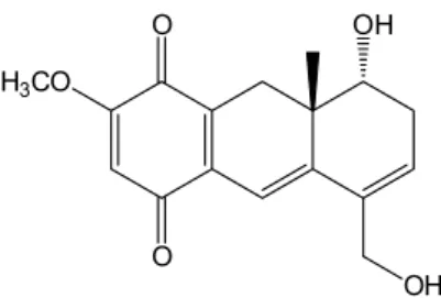 Figure 1. Oncocalyxone-A chemical structure.